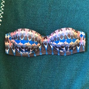 J Crew Strapless Bikini Top